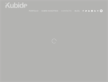 Tablet Screenshot of kubide.es